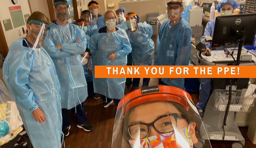 Thank you for the PPE