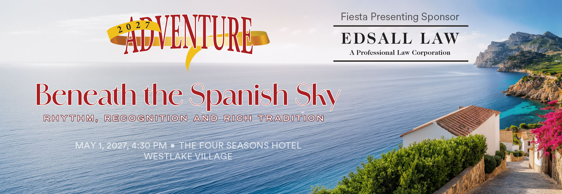 2027 Adventure Logo on a Spanish Coast photo