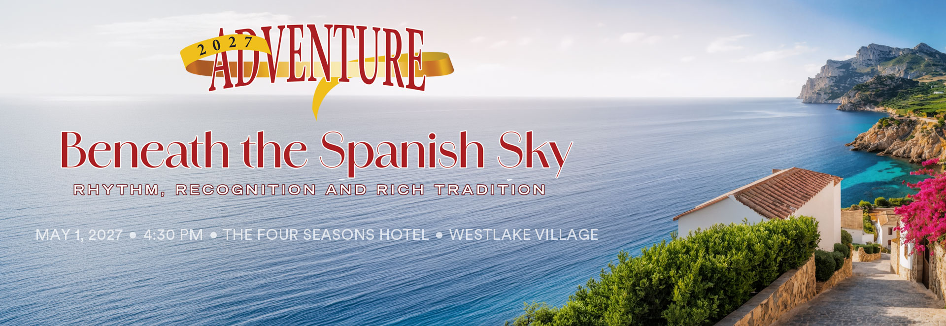 2027 Adventure Logo on a Spanish Coast photo