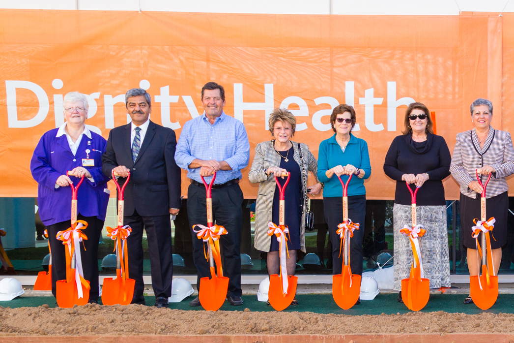 Groundbreaking ceremony at St. John's Regional Medical Center, 2018